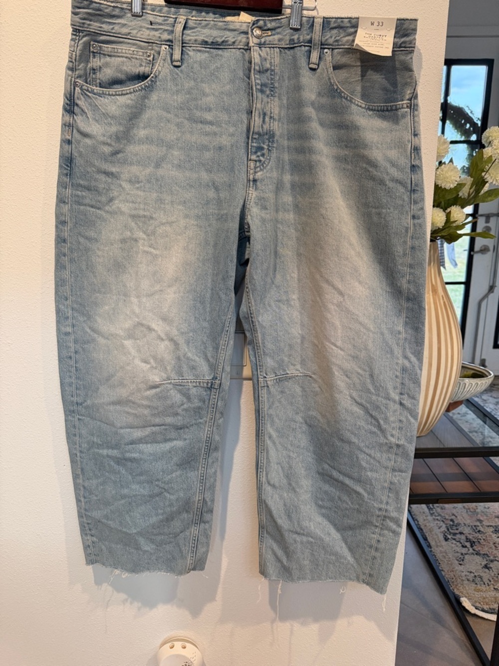 Madewell Light Wash Relaxed Women's Barrel jeans